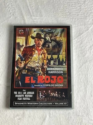 EL ROJO DVD (2012) Richard Harrison Wild East Spaghetti Western 41 NEW  - Image 1 of 4