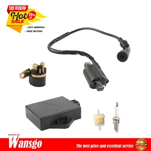 CDI Box Ignition Coil For Arctic Cat 250 300 2X4 4X4 Ignition Coil Spark Plug - Picture 1 of 14
