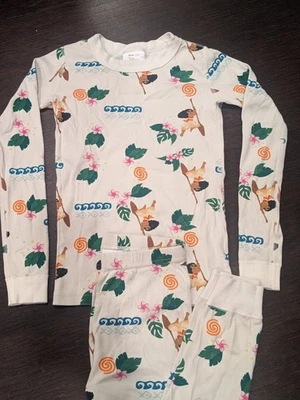 Adorable Moana Hanna Andersson Pajamas Disney Size 8 130cm - Image 1 of 3