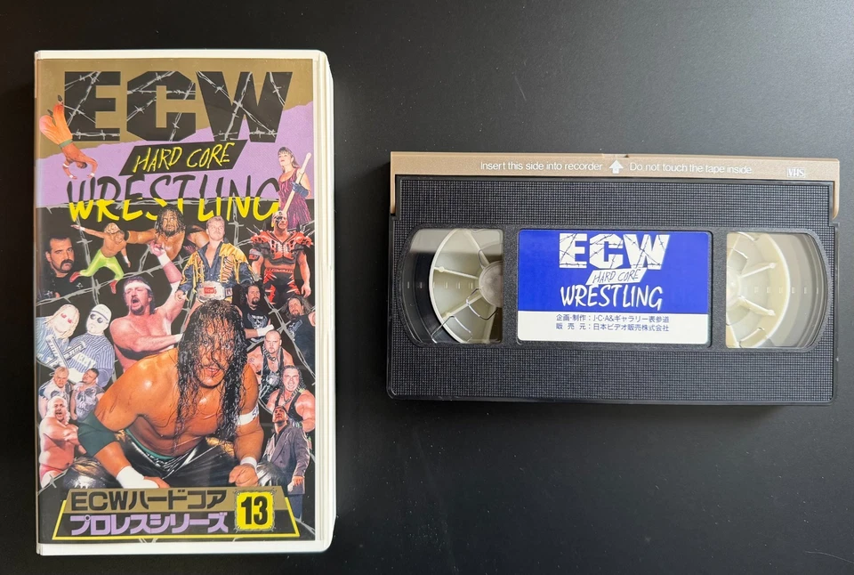 ECW Wrestling Japanese VHS – Pro Wrestling Series Vol. 13 – Rare Japan Import - Image 1 of 1
