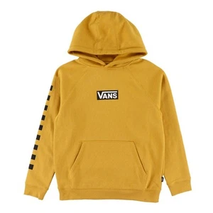 Brand New Kids Vans Boxed Print Hoodie Spicy Mustard Size M (10-12) - Picture 1 of 2