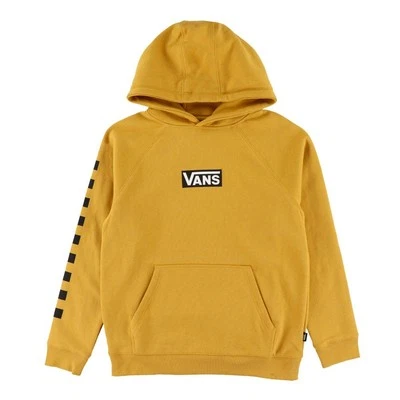 Brand New Kids Vans Boxed Print Hoodie Spicy Mustard Size M (10-12) - Image 1 of 2