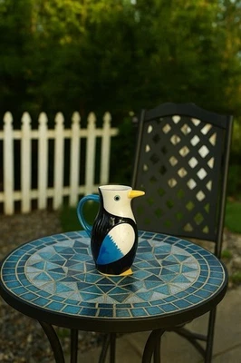 NUEVO Jarrón de cerámica tucán regadera jarra decoración pájaro 8” - Envío gratuito Foto 1 de 2