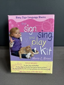 The "Sign, Sing, and Play" Kit (Baby Sign Language Basics) by Monta Briant, - Picture 1 of 3