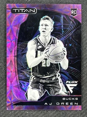 2022-23 Panini Flux Basketball A.J Green RC Rookie  Purple Scope 15/17 #30 - Image 1 of 2
