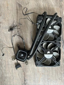 Corsair Hydro H100x Radiator Dual PWM Fans Liquid CPU Cooler CW9060040WW - Picture 1 of 5