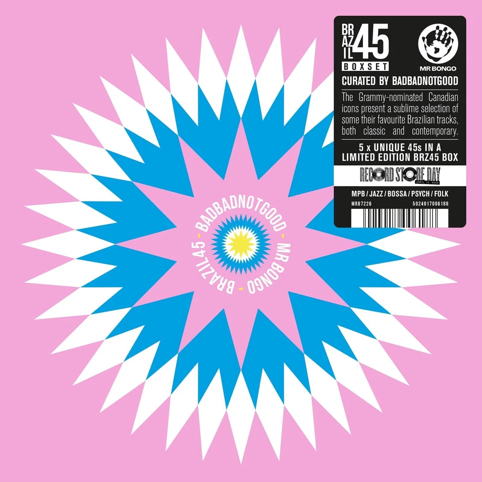 BadBadNotGood/Various Artis Brazil 45 Boxset Vol. 6 (RSD 202 (Vinyl) (UK IMPORT) - Image 1 of 1