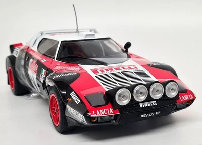 Sunstar 1/18 Lancia Stratos HF Winner Rally Sanremo 1978 Alen Diecast model car - Image 1 of 4