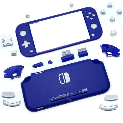 IVYUEEN Replacement Housing Shell Front Back Faceplate for Nintendo Switch Lite - Blue