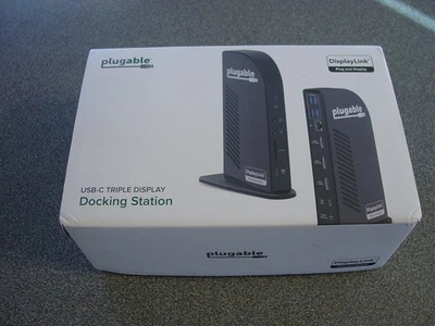 Plugable UD-ULTCDL USB-C Triple Docking Station *Open Box* - Image 1 of 2