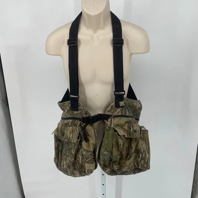 VTG Hunters Specialties Seat Vest Advantage Real Camo Turkey Hunting Mens USA - Image 1 of 4