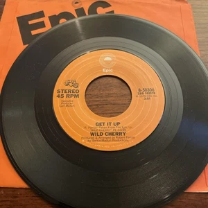 1976 Wild Cherry Get It Up /Baby Don't You Know 45 rpm Funk - Picture 1 of 2