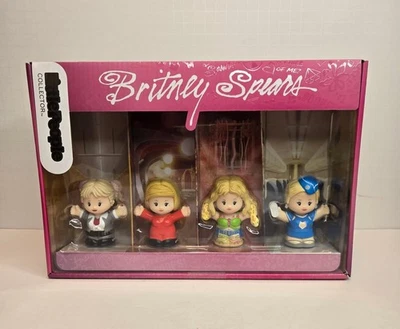 Fisher Price Britney Spears Little People Collector Figures Mattel NEW - Image 1 of 4