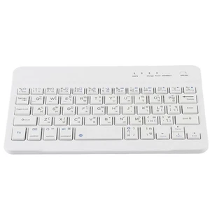 New Thai Language 7-8in Scissors Feet Wireless BT Keyboard 40-hour Work BT Keyb - Picture 1 of 7