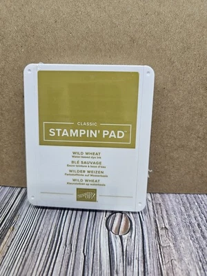 STAMPIN' UP! Almohadilla de tinta clásica WILD WHEAT NUEVA NUNCA ABIERTA tinta a base de agua Foto 1 de 2