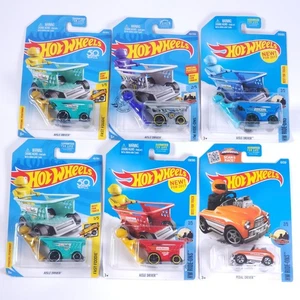 Hot Wheels Ride Ons Lote Pasillo Driver Pedal Driver Fast Foodie Lote de 6 - Imagen 1 de 3