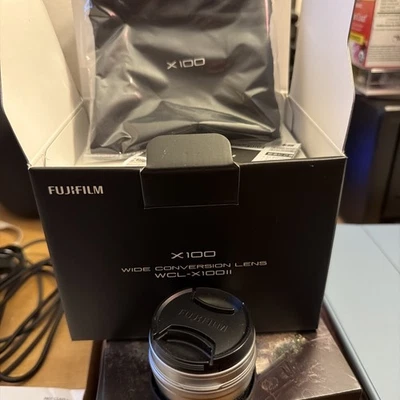 Fujifilm WCL-X100 II Wide-Angle Conversion Lens - Image 1 of 4