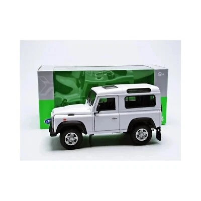 LAND ROVER DEFENDER WHITE - WELLY 22498W 1/24 - SALE - Image 1 of 2