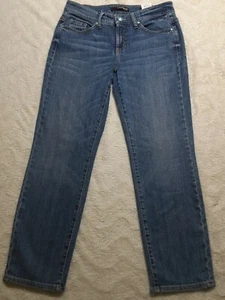 Cambio Jeans Womens Peach Short Cropped Pants Size 8 Blue Turquoise Studs - Picture 1 of 11