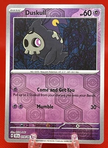 Pokemon Juego de Cartas Coleccionables Duskull 018/064 Fábula Cubierta Holo Inverso 2024 Inglés Casi Nuevo - Imagen 1 de 2