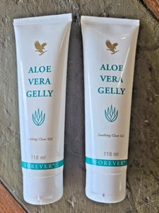 2 Pack - Forever Living Aloe Vera Gelly for All Skin Types  4 Fl. Oz - Picture 1 of 5