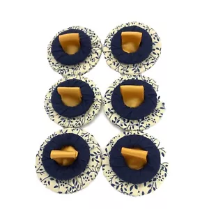 6x Small Fabric Covered Metal Weights Paper Sewing Pattern Dressmaking Gift Set - Picture 1 of 5