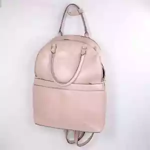 A New Day Women’s Target Dome Zip Top Commuter Backpack Double Handle Light Pink - Picture 1 of 8