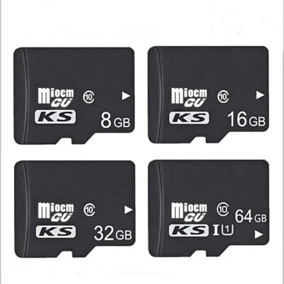 Micro SD Memory Card High Speed TF 1GB 2GB 4GB 8GB 16GB 32GB 64GB Class 10  - Image 1 of 4
