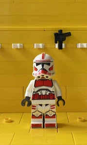 Lego Star Wars Minifigure: sw1305 Clone Shock Trooper - 75354 EUC! - Picture 1 of 5