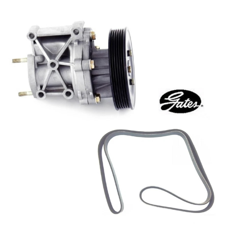 Водяной насос и змеевик двигателя GATES для DODGE DART 2,0 л и 2,4 л 2013-2016 - Изображение 1 из 1