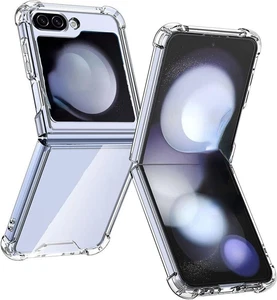 Funda Transparente Para Samsung Galaxy Z Abatible 5 4 3 5G A Prueba de Golpes Delgada Cubierta de Teléfono - Imagen 1 de 16