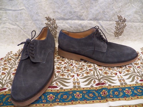 Scarpe formali uomo nuove collezione UGG Nevio blu Oxford eleganti stringate pelle