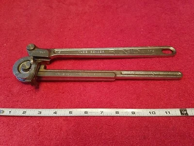 Ridgid 396 3/8” OD Tubing Tube Bender 15 / 16" Radius Rigid Plumbing VTG USA  - Image 1 of 4