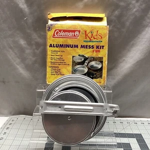 Coleman Aluminum Mess Kits Scouts Scouting Cooking Campfire - Picture 1 of 8