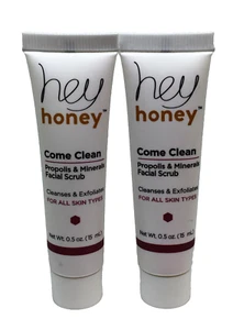 Exfoliante facial y minerales Hey Honey Come Clean 2x tamaño de viaje - Imagen 1 de 2