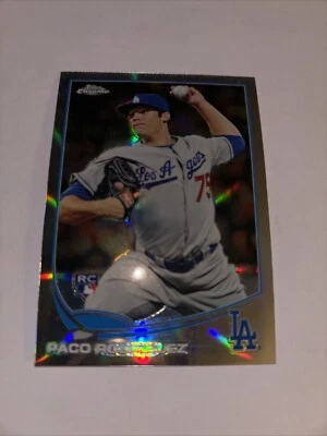 2013 Topps Chrome - Refractor #182 Paco Rodriguez (RC) - Image 1 of 2