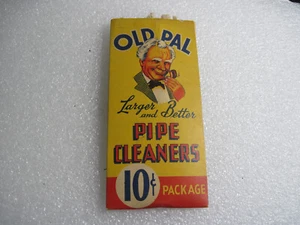 Limpiadores de pipas Pal antiguos vintage embalaje con contenido - Imagen 1 de 2