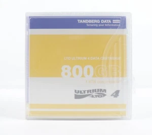 Lote de 5 cartuchos de datos nuevos sellados Tandberg LTO Ultrium 4 800 GB - Imagen 1 de 3