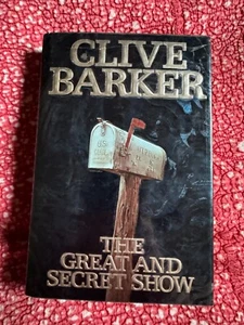 The Great and Secret Show by Clive Barker 1990 TRUE 1st Ed 1st Print - NICE - Picture 1 of 9
