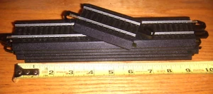 7 PEZZI Bachmann EZ SNAP BLACK ROAD BED BINARIO 9" BINARIO DRITTO - NICHEL - ARGENTO - Foto 1 di 1