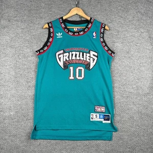 Vintage Adidas Jersey Mens Small Mike Bibby Vancouver Grizzlies #10 Basketball - Picture 1 of 11