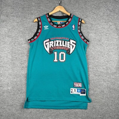 Camiseta Adidas de colección para hombre pequeña Mike Bibby Vancouver Grizzlies #10 baloncesto Foto 1 de 4
