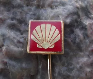 Vintage Royal Dutch Shell Oil Gas Petrol Company Logo Holland Pin Badge - Picture 1 of 2