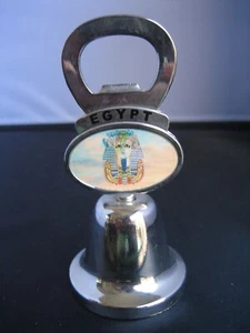 EGYPY hand made souvenirs miniature bell and bottle opener - Picture 1 of 6