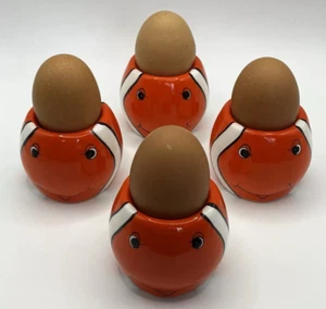 Set Of 4 Finding Nemo Style Egg Cups, As Description - Picture 1 of 17