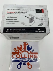 White-Rodgers Emerson 767A-378 Silicon Nitride Hot Surface Ignitor 120V HSI - Picture 1 of 5