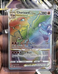 Charizard VSTAR Rainbow Brilliant Stars 174/172 10 POKÉMON TCG REPACK LOOK🔥🔥