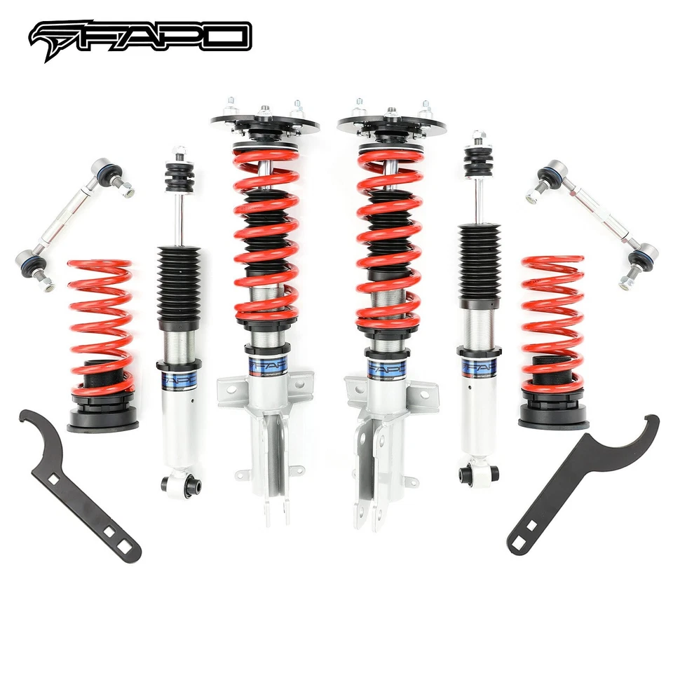 Kit de reducción de suspensión FAPO Coilovers para Mustang 2005 2006 2007 2008 2009-2014 Foto 1 de 4