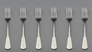 Oneida Stainless MINUTE MAN Dinner Forks - Set of Six * USA SSS  - Picture 1 of 3