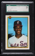 1990 Bowman Collector's Edition (Tiffany) Sammy Sosa SGC 96 MINT 9 Rookie RC